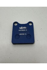 LenzoKart LenzoKart Mini Achter / KZ Voor remblok Blauw Medium LKF13