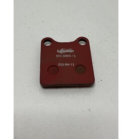 LenzoKart LenzoKart Mini Rear / KZ Front pad soft red LKF13