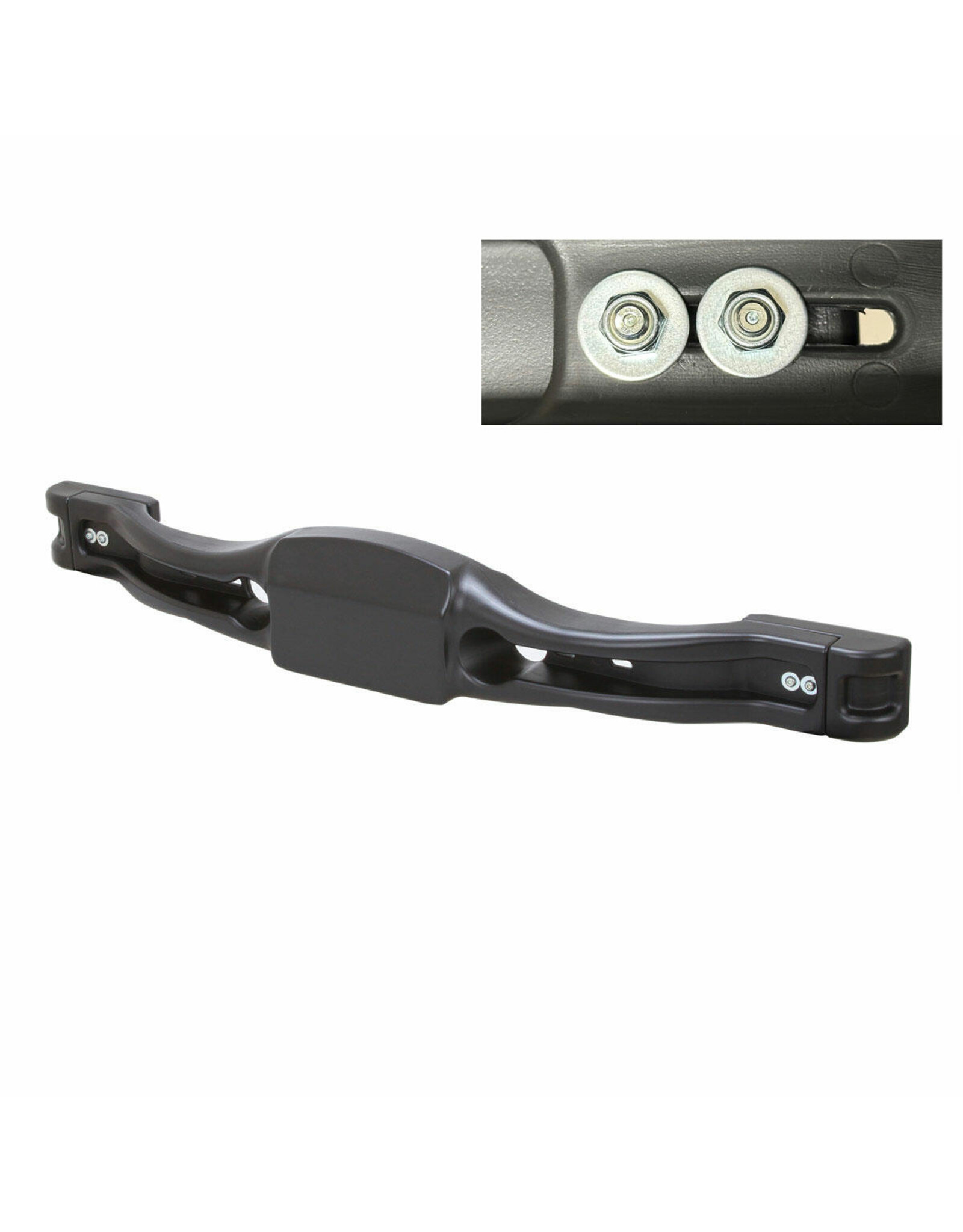 Righetti Ridolfi RR Rear Bumper XTR22 Type, Black Color Approval: CIK.005-BR-30