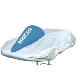 Sparco Sparco Kart hoes blauw / zilver