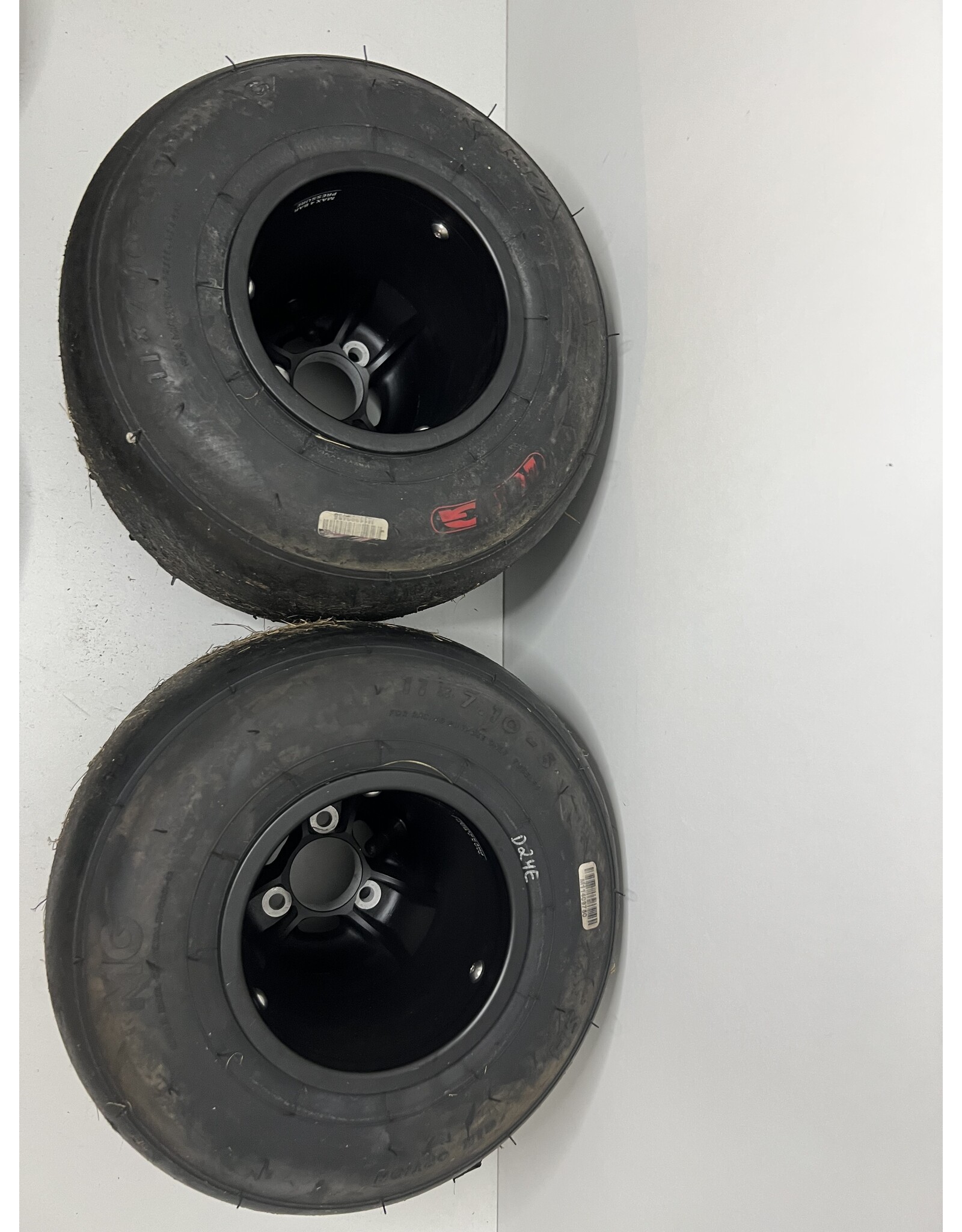 Gebruikt MG SH slicks banden met Nieuwe Magnesium velgen velgen 130-212MM