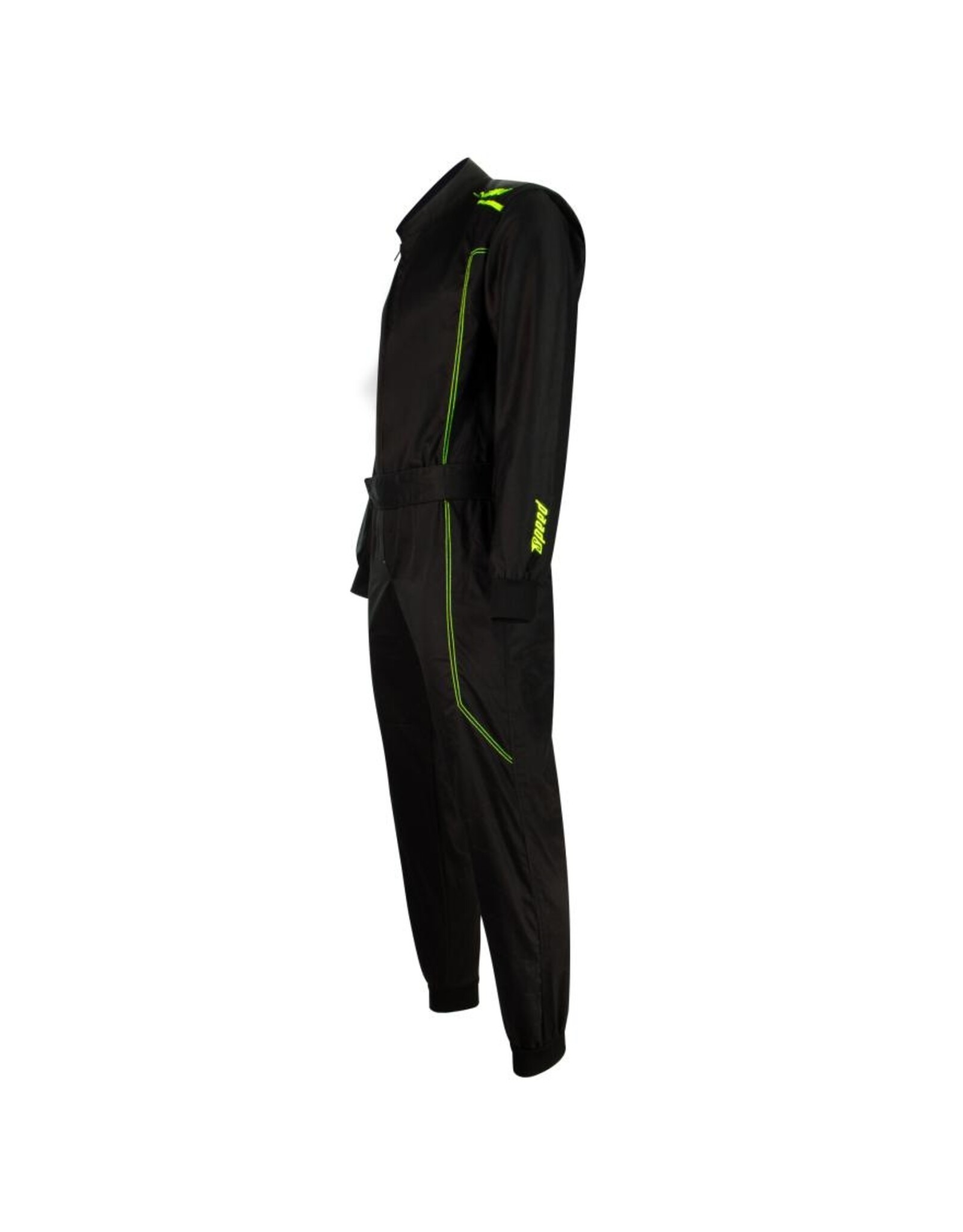 Speed Racewear Speed hobby overall DAYTONA 2.0 - 1. Col Zwart / Fluor geel