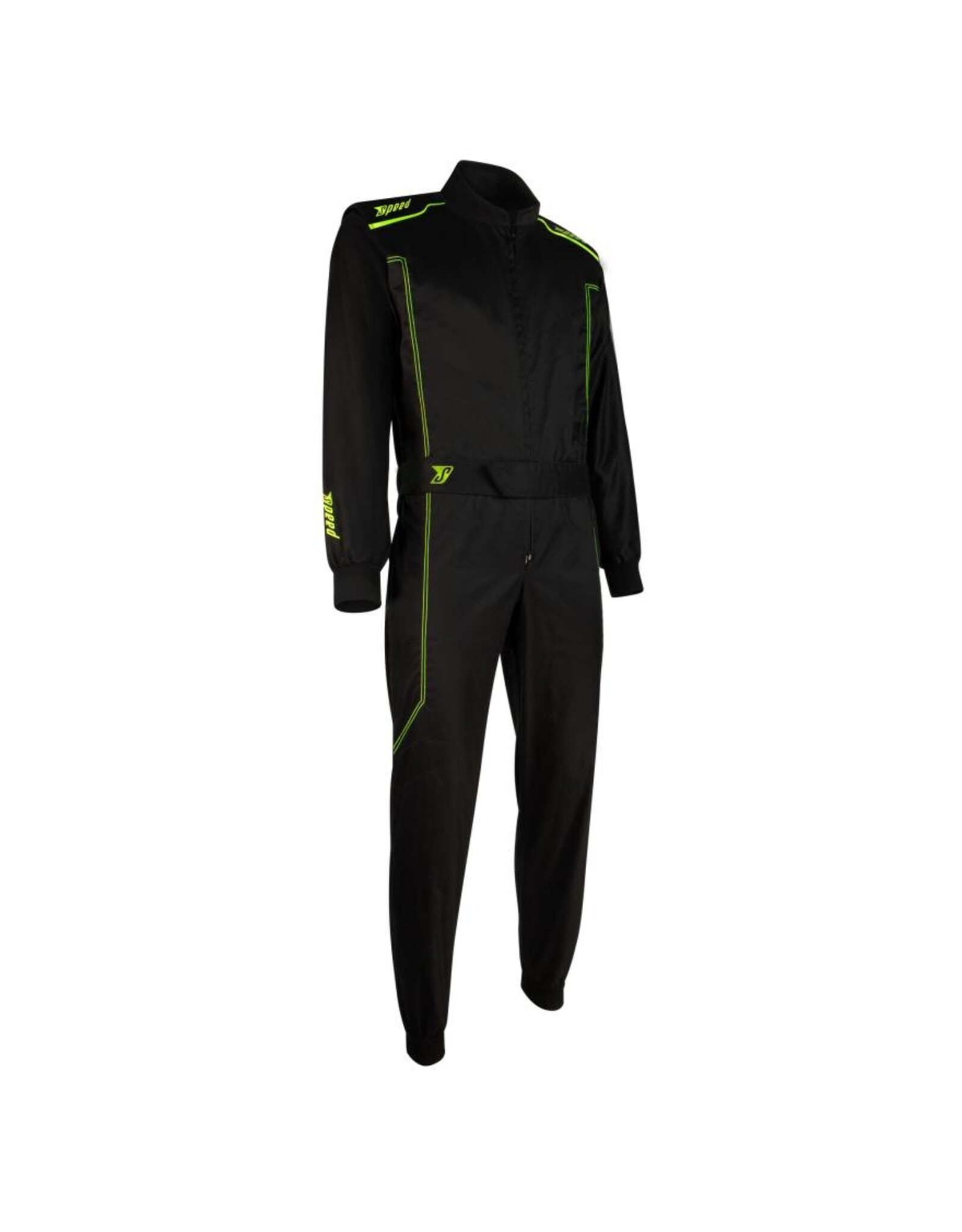 Speed Racewear Speed hobby overall DAYTONA 2.0 - 1. Col Zwart / Fluor geel