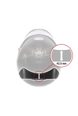 Bell Bell RS7 top spoiler transparant - Medium