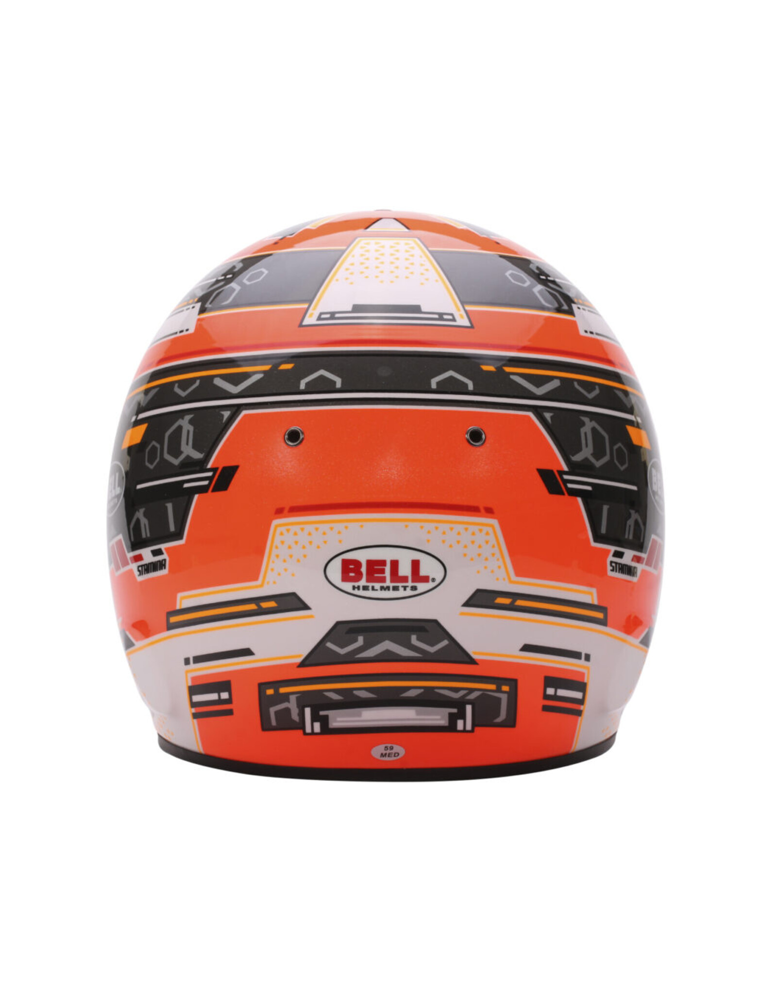 Bell Bell RS7-K  antraciet / oranje (FIA 8878-2024 / snell 2020)