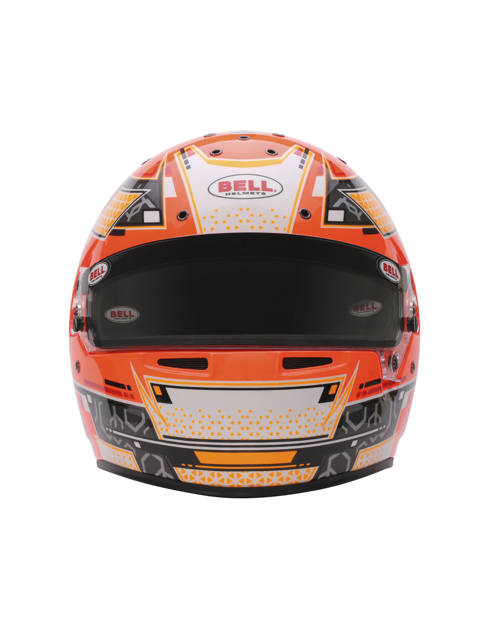 Bell Bell RS7-K  antraciet / oranje (FIA 8878-2024 / snell 2020)