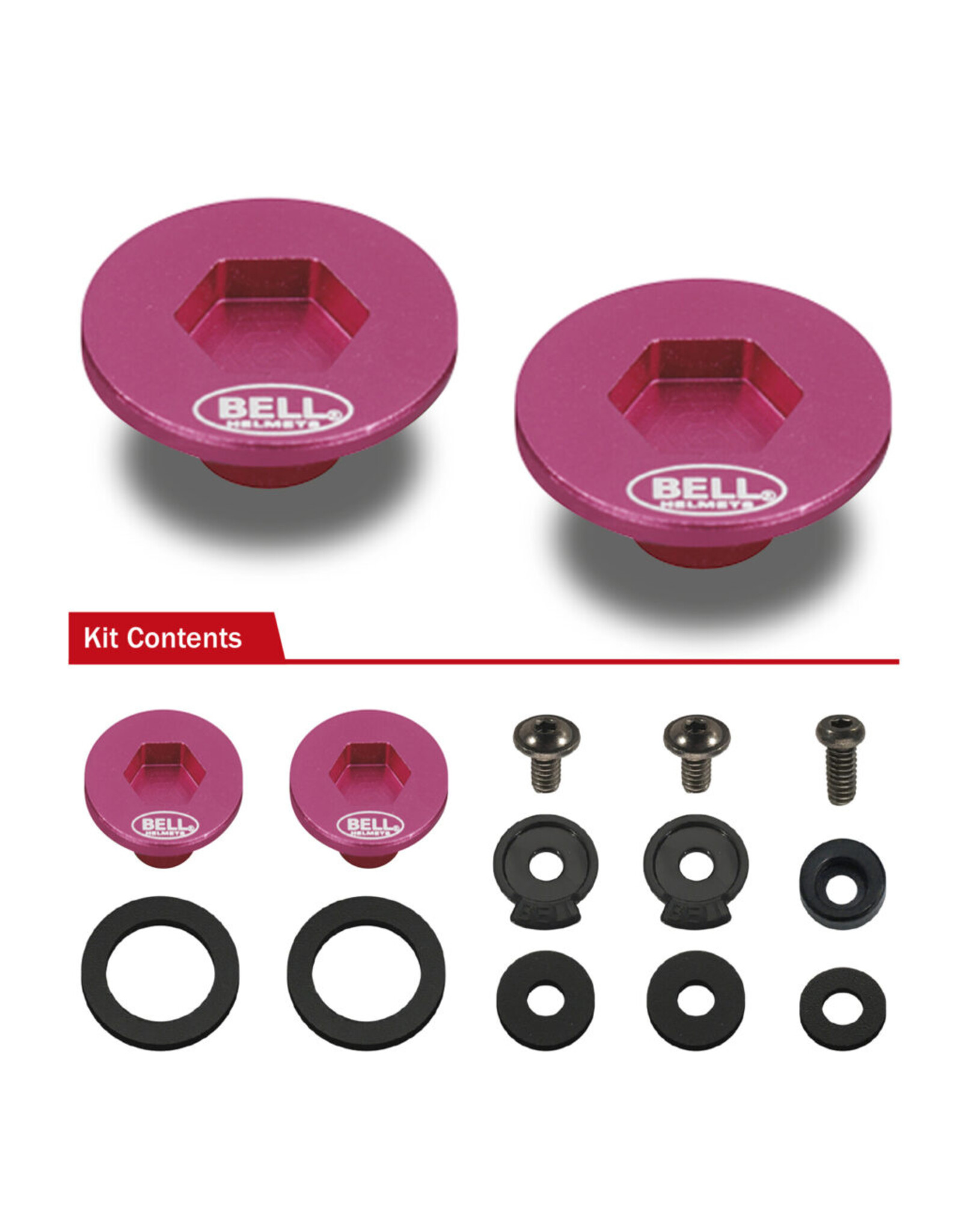 Bell Bell  SE07 - 3/2MM SE077 / SE06 Pivot kit (choose colour)