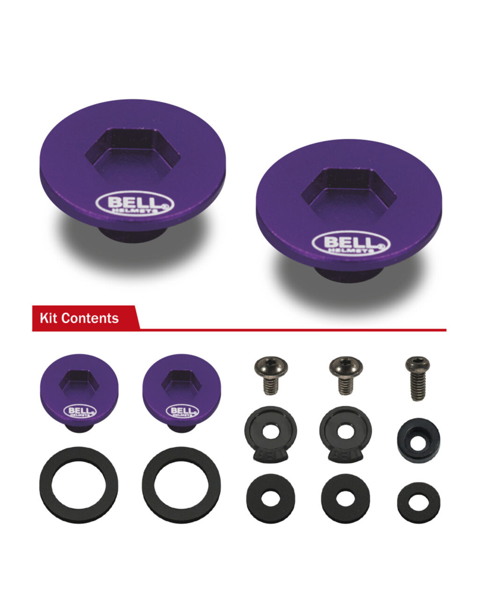 Bell Bell  SE07 - 3/2MM SE077 / SE06 Pivot kit (choose colour)
