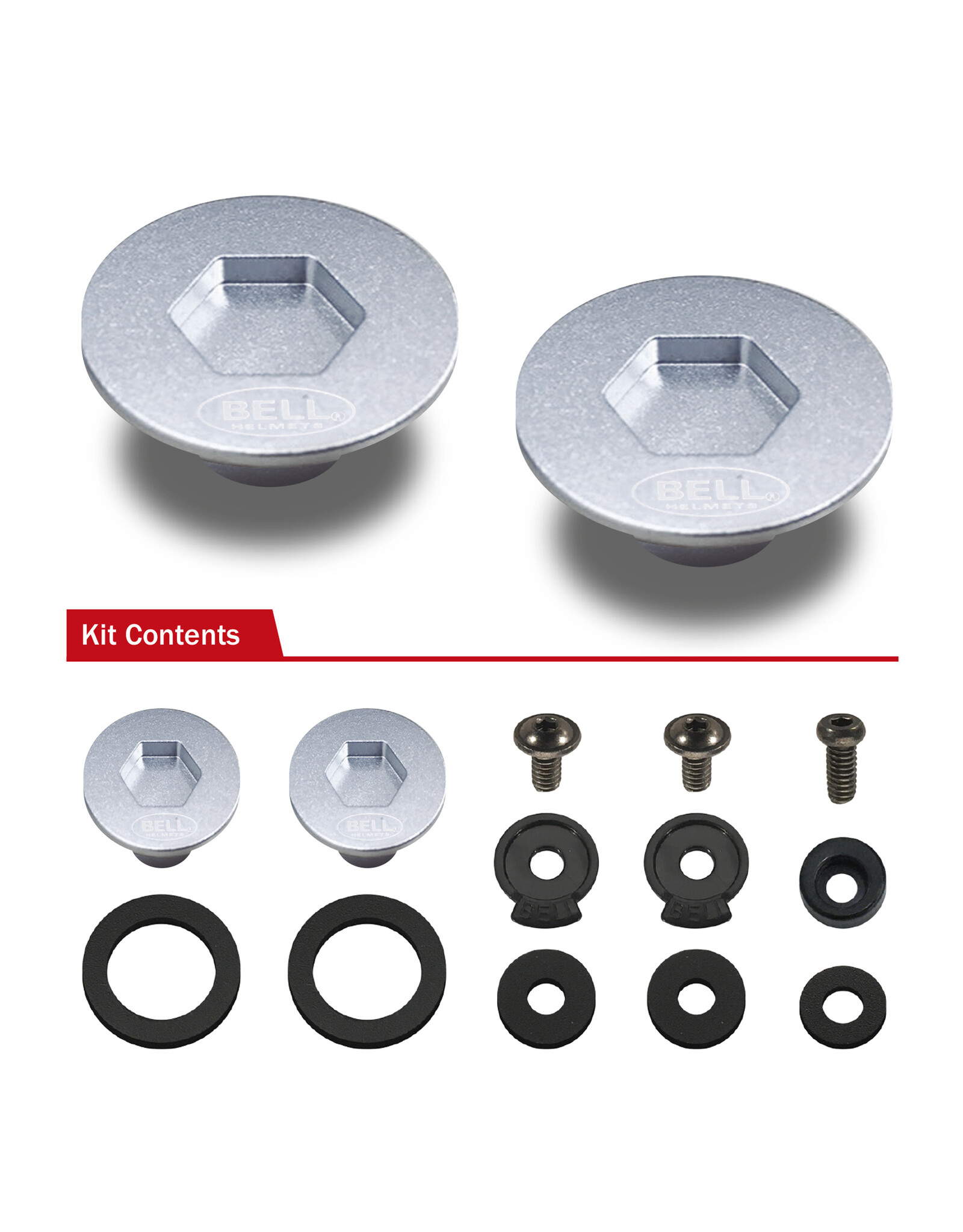 Bell Bell  SE07 - 3/2MM SE077 / SE06 Pivot kit (choose colour)