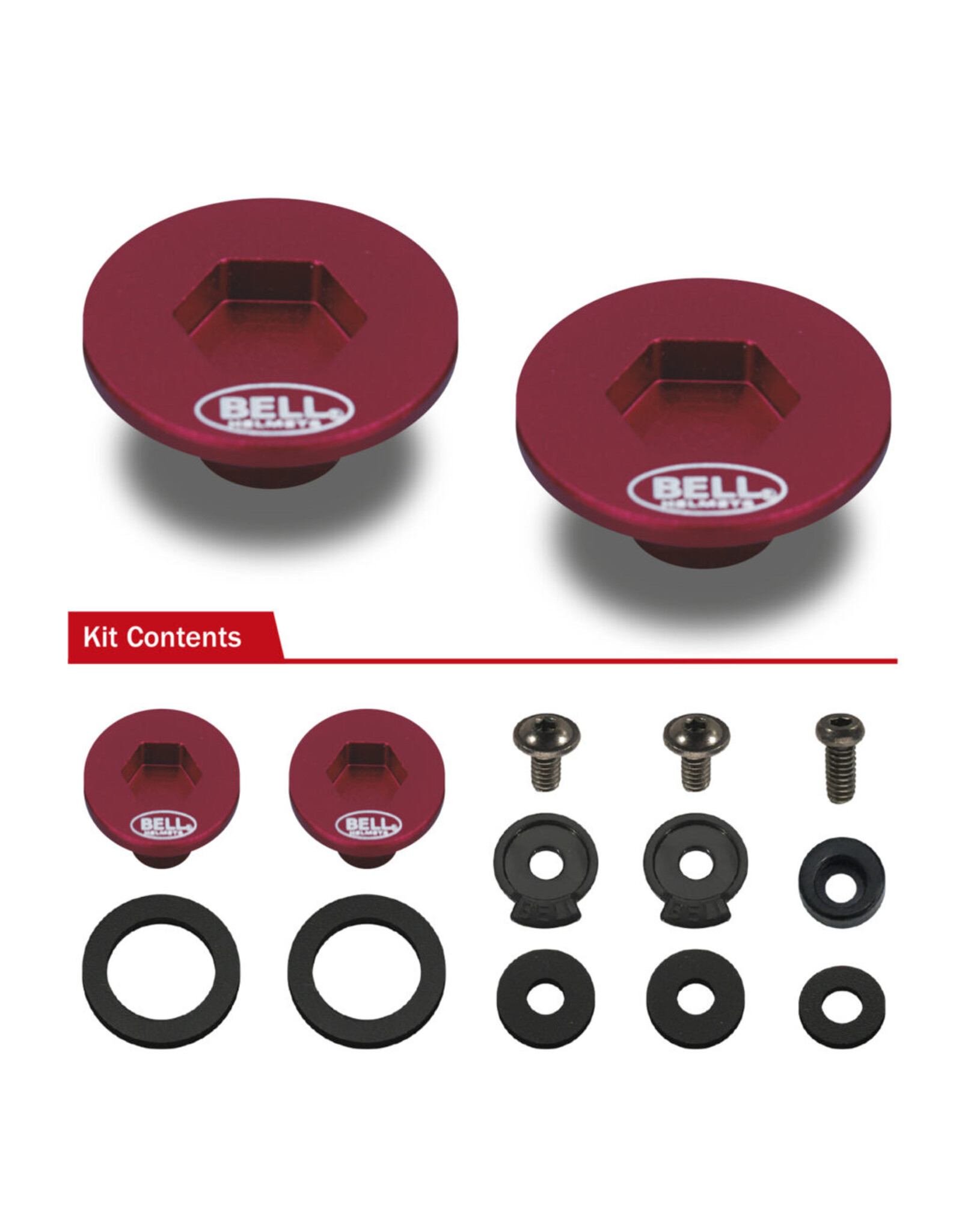 Bell Bell  SE07 - 3/2MM SE077 / SE06 Pivot kit (choose colour)