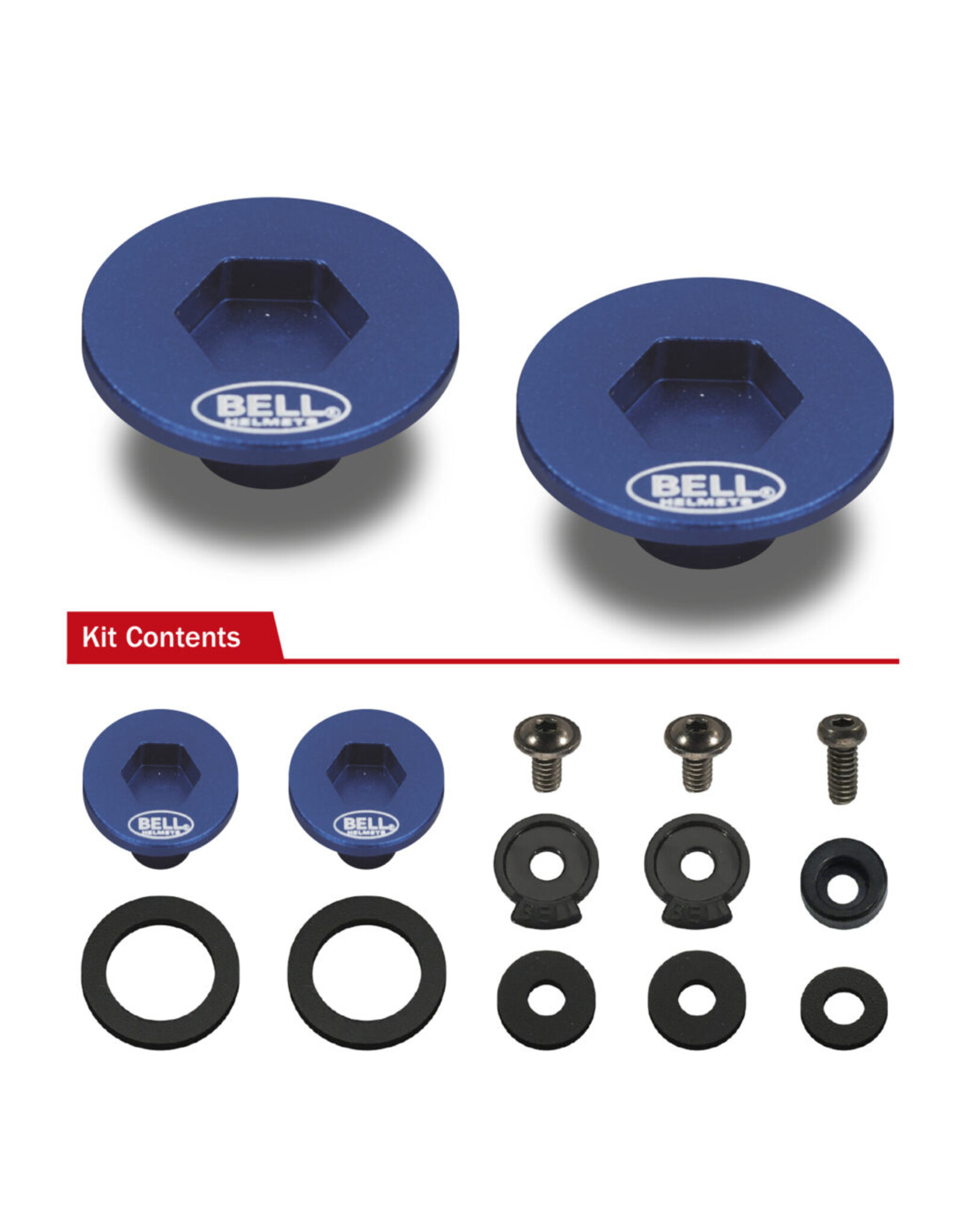 Bell Bell  SE07 - 3/2MM SE077 / SE06 Pivot kit (choose colour)