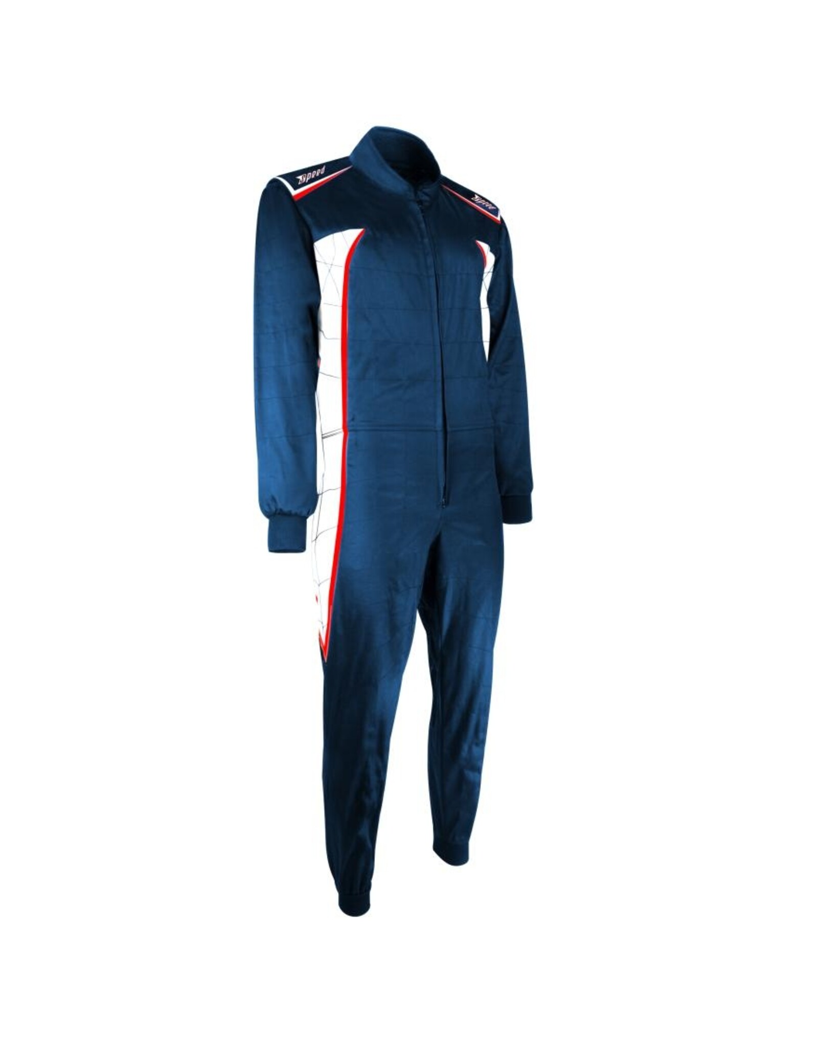 Speed Racewear Speed hobby overall Detroit 2.0 Blauw / rood / wit