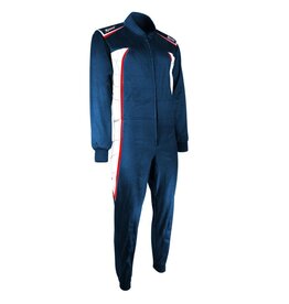 Speed Racewear Speed hobby overall Detroit 2.0 Blauw / rood / wit