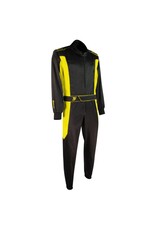 Speed Racewear Speed hobby overall DAYTONA Zwart / geel 2.0 -  2. col