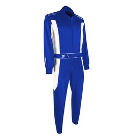 Speed Racewear Speed hobby overall DAYTONA Blauw / wit 2.0 -  2. col