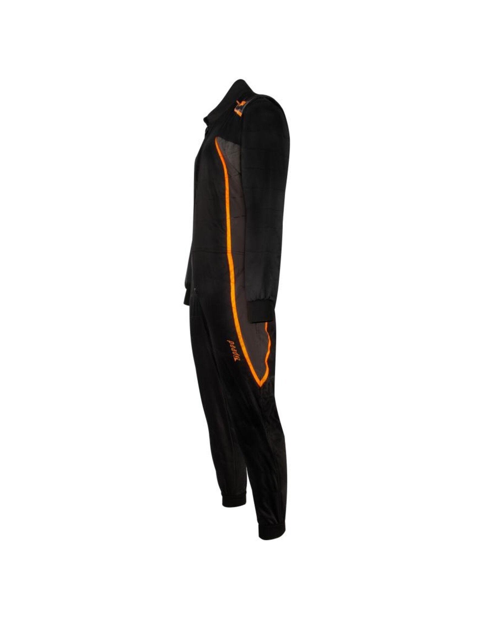 Speed Racewear Speed hobby overall DETROIT 2.0 Zwart / oranje