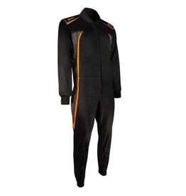 Speed Racewear Speed hobby overall DETROIT 2.0 Zwart / oranje