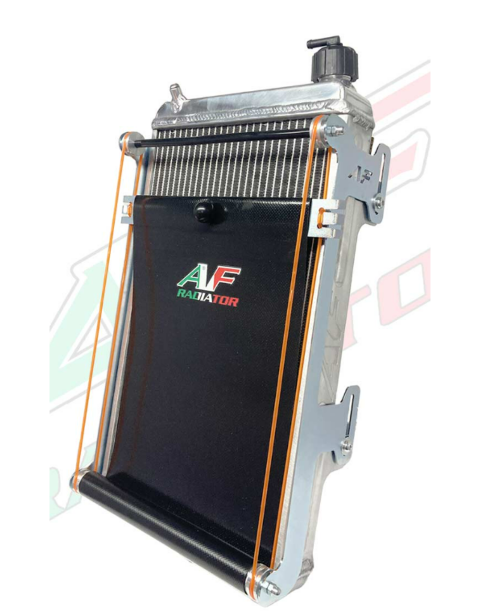 AF Radiator AF Radiateur type H1 430x240x40 Rood inclusief rolscherm