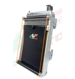 AF Radiator AF Radiateur type H1 430x240x40 Rood inclusief rolscherm