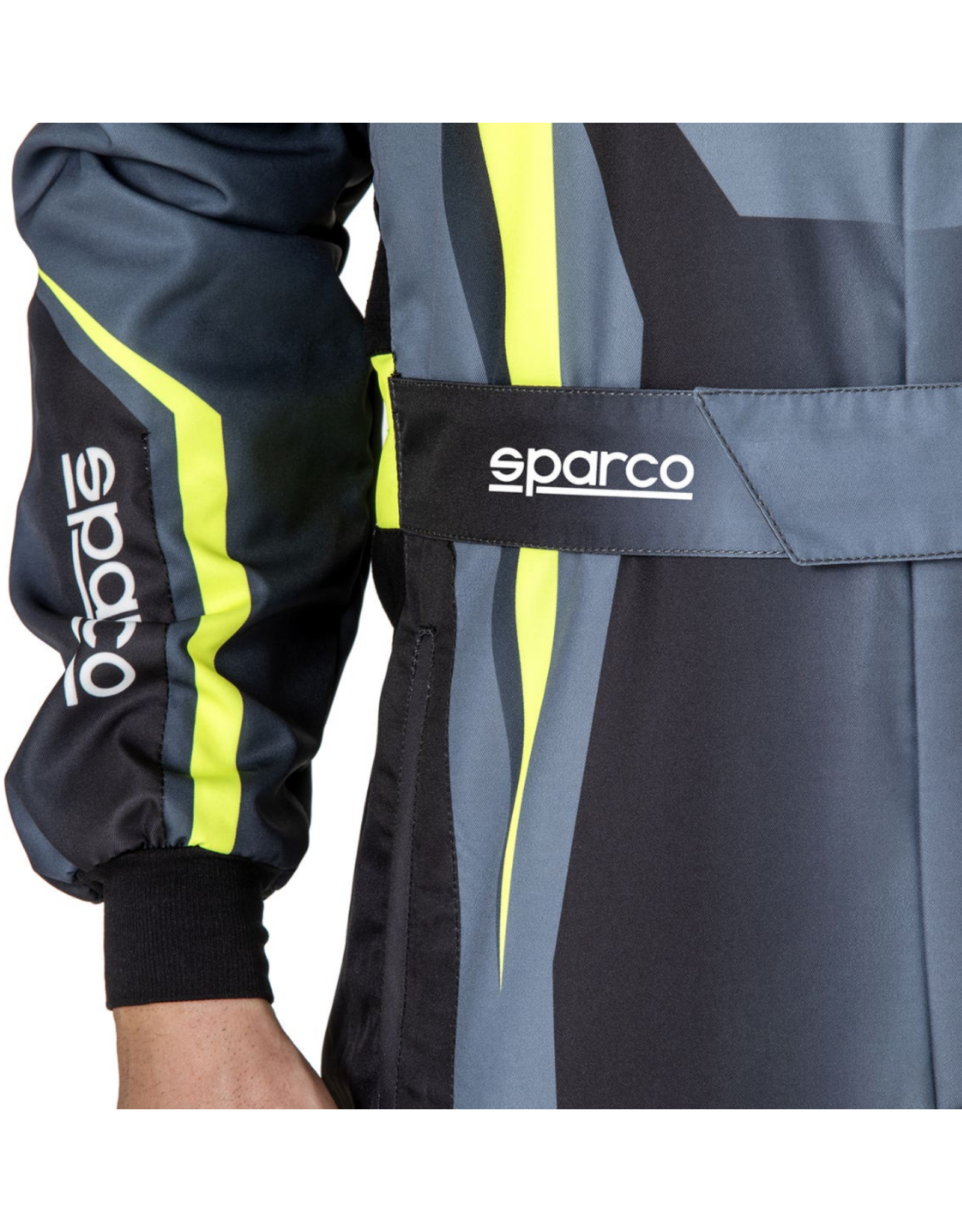 Sparco Sparco Prime K Advanced FIA 8877-2022 - Zwart / Fluor Geel
