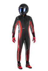 Sparco Sparco  Superleggera kart overall FIA 8877-2022 - Zwart / Rood