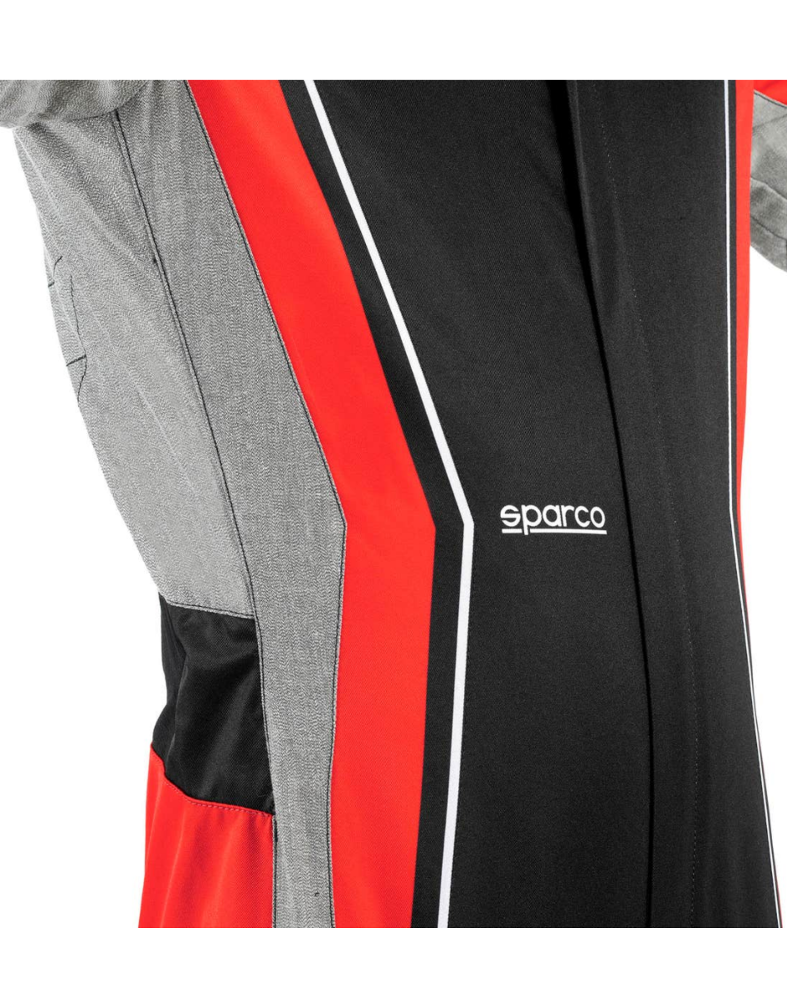 Sparco Sparco  Superleggera kart overall FIA 8877-2022 - Zwart / Rood