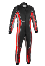 Sparco Sparco  Superleggera kart overall FIA 8877-2022 - Zwart / Rood
