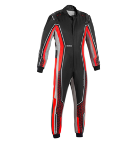 Sparco Sparco Superleggera kart suit FIA 8877-2022 - Black / Red