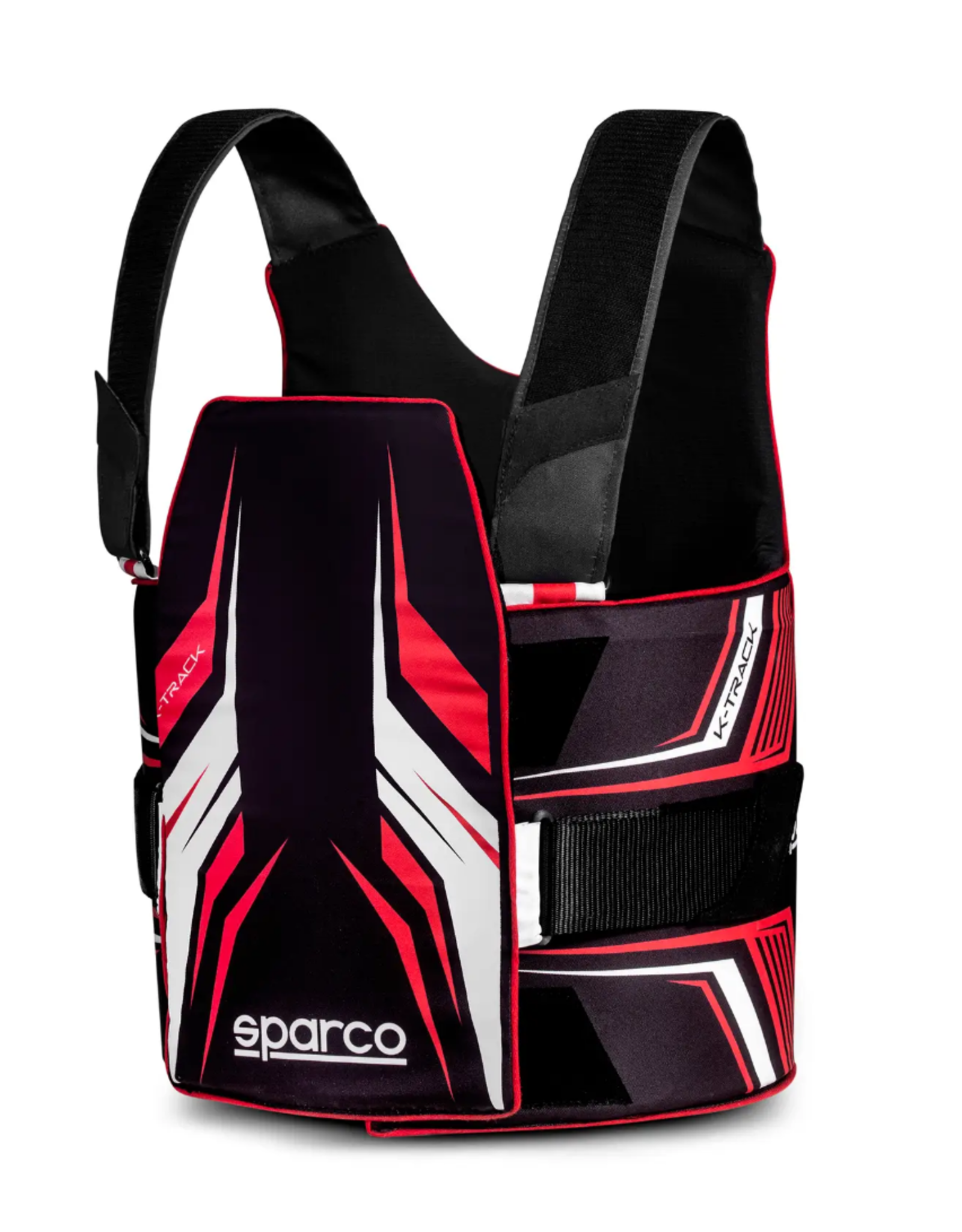 Sparco Sparco K-Track FIA 8870-2018 ribbeschermer zwart / rood