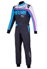 Alpinestars   Alpinestars KMX-9 v2 Graphic ZWART/blauw / Roze