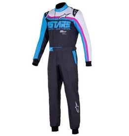 Alpinestars Alpinestars KMX-9 v2 Graphic Black / blue / Fuchsia