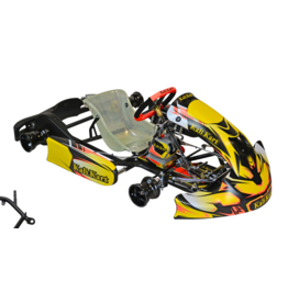 CRG Kali Kart MINI BLACK MIRROR Ø28 rolling chassis VEN 12
