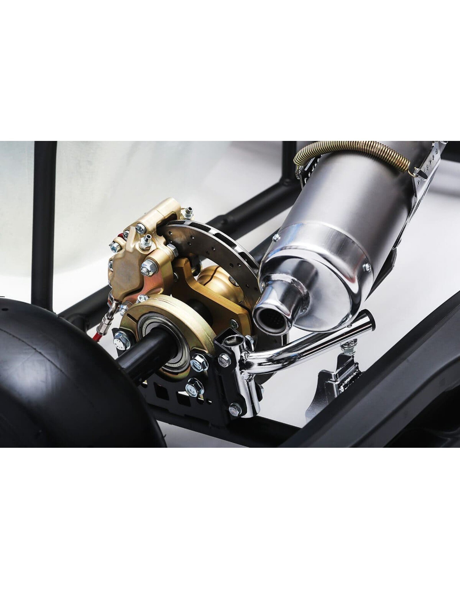 CRG Kali Kart MINI BLACK MIRROR Ø28 rollend chassis VEN 12