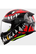 LS2 LS2 FF812 Kids Punk grijs / rood