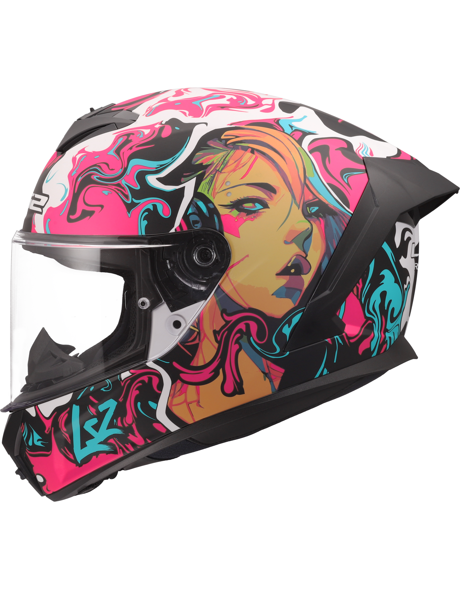 LS2 LS2 FF820 Rapid III Cyberg Purple / Cyan