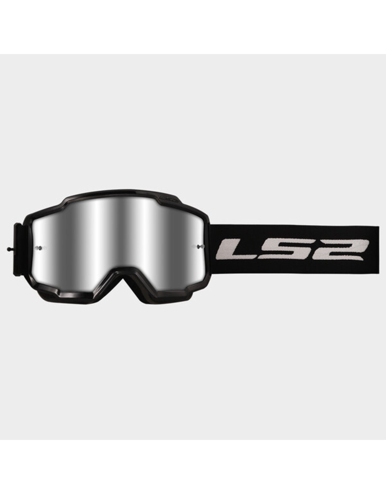 LS2 LS2 Charger cross bril zwart / zilver