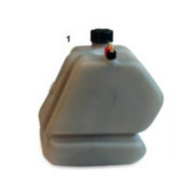 CRG CRG Fuel tank complete KZ 8.5 Liter