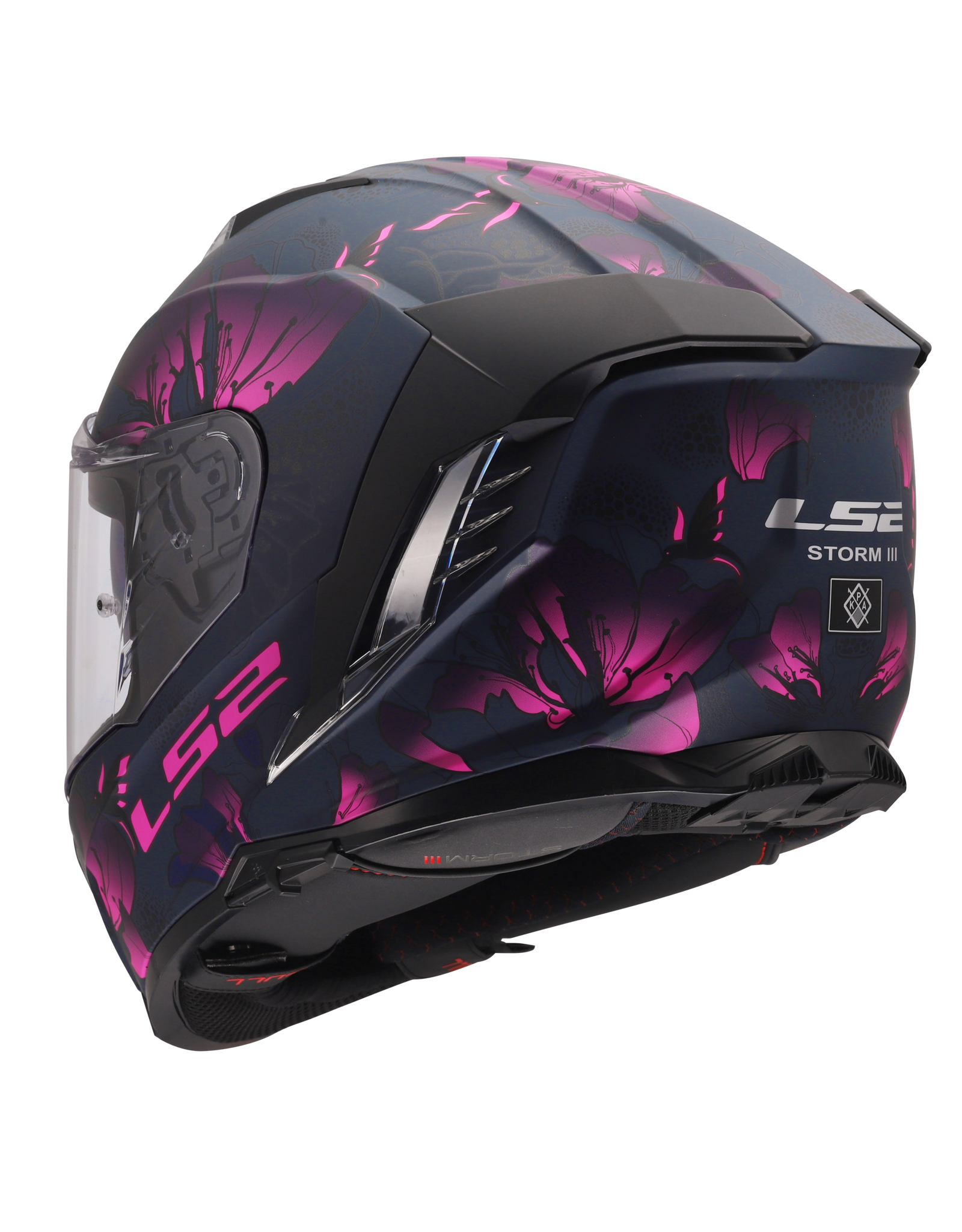 LS2 LS2 FF818 Storm III Burst Matt black / pink