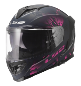 LS2 LS2 FF818 Storm III Burst matt zwart / roze