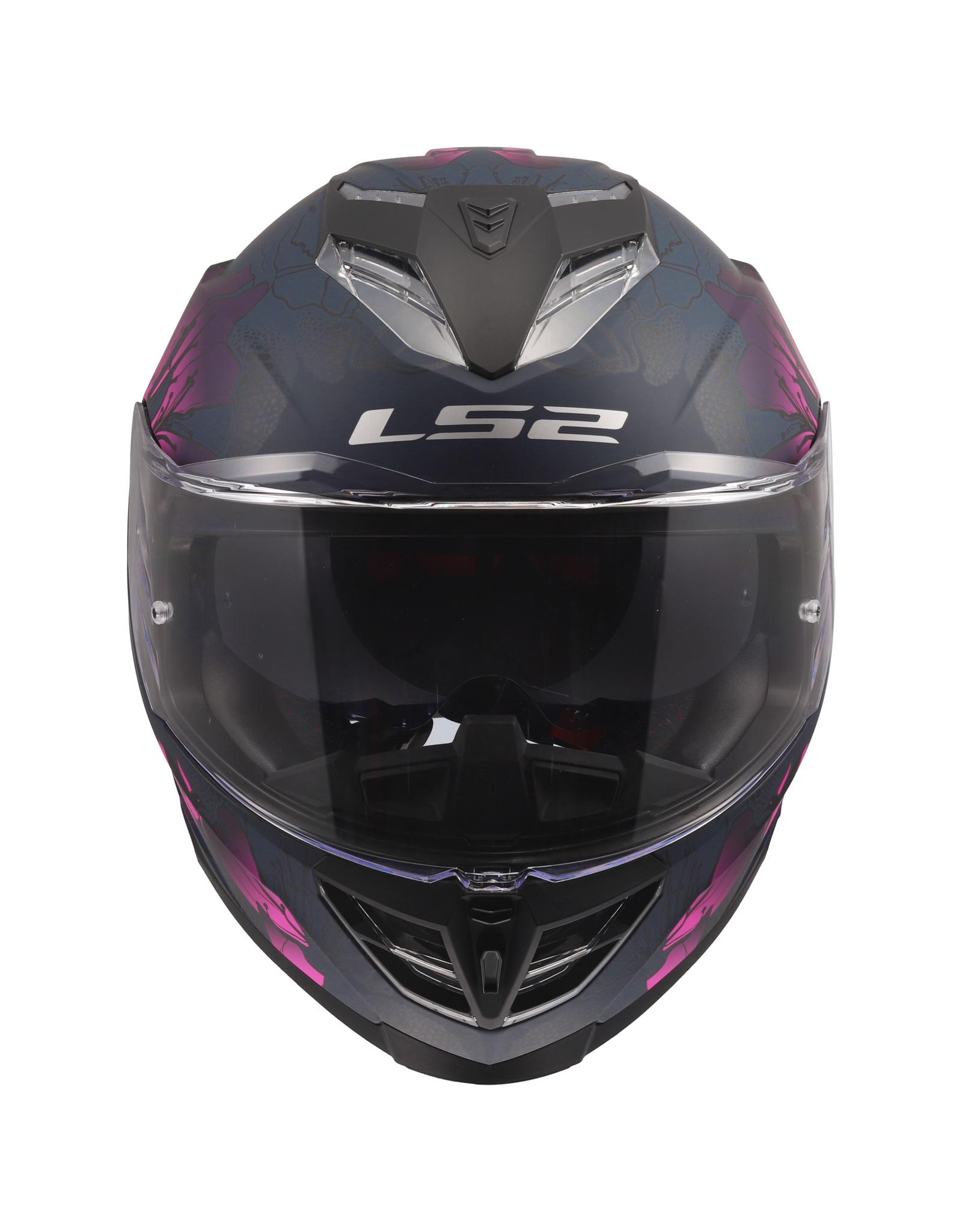 LS2 LS2 FF818 Storm III Burst Matt black / pink