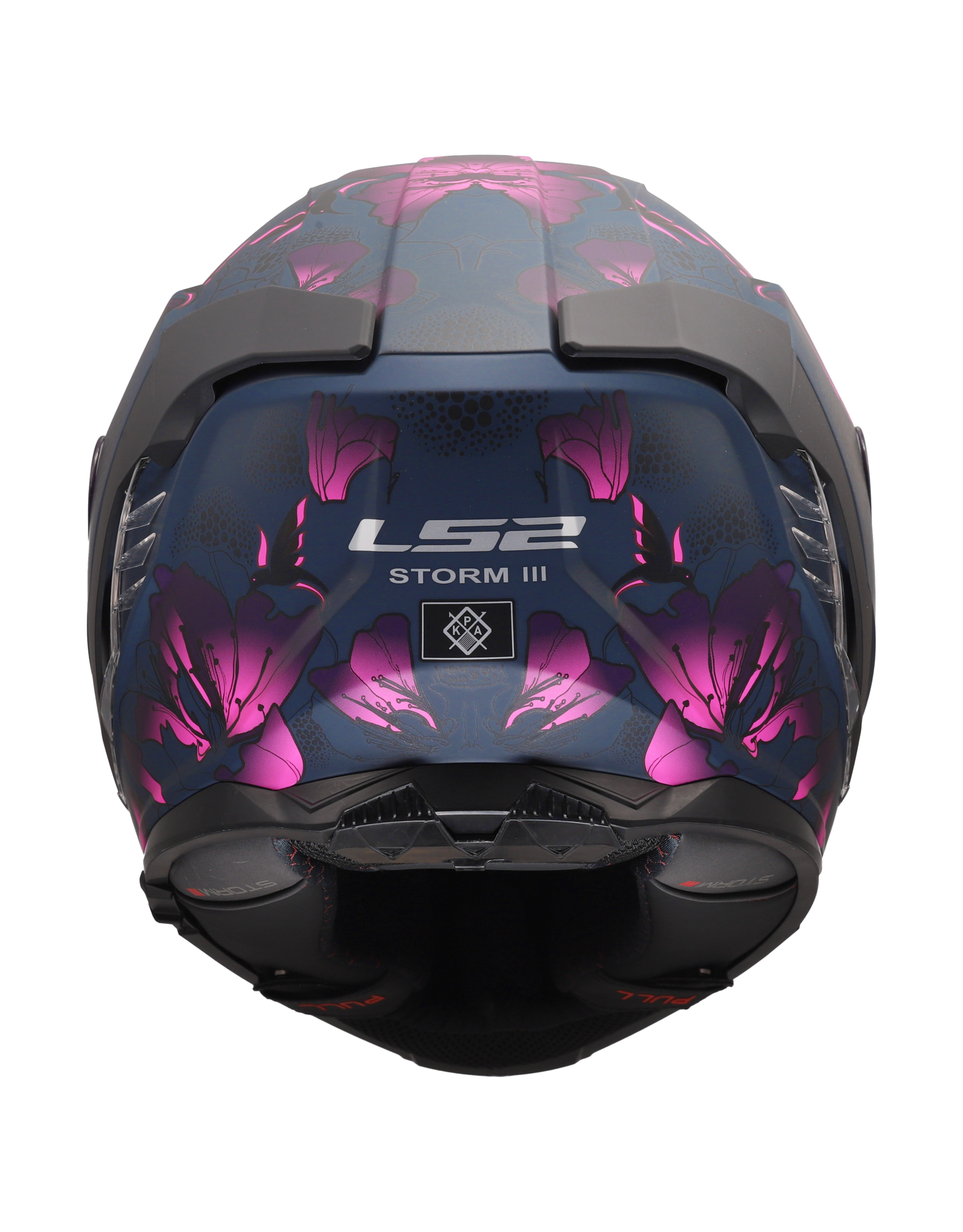 LS2 LS2 FF818 Storm III Burst matt zwart / roze