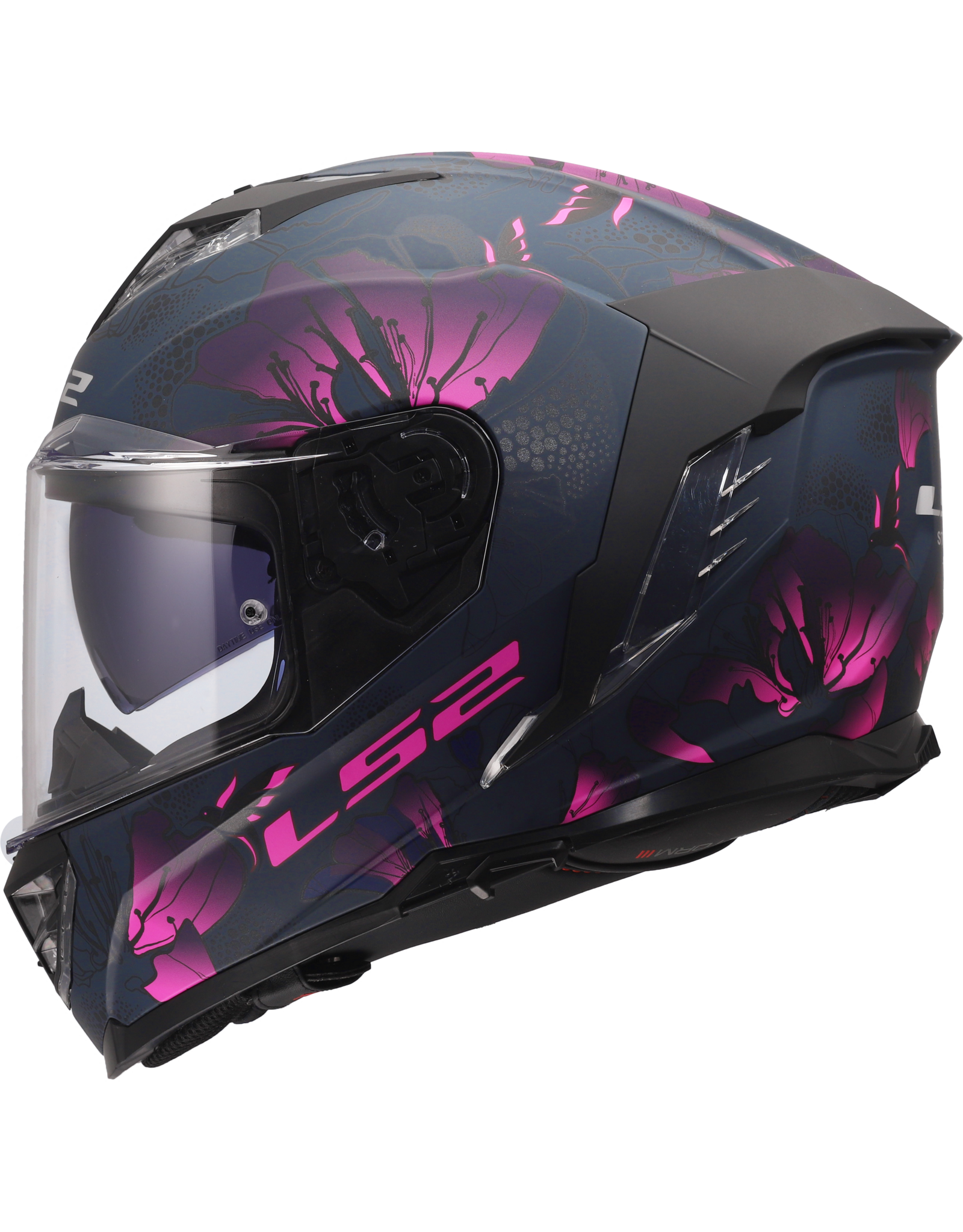 LS2 LS2 FF818 Storm III Burst Matt black / pink