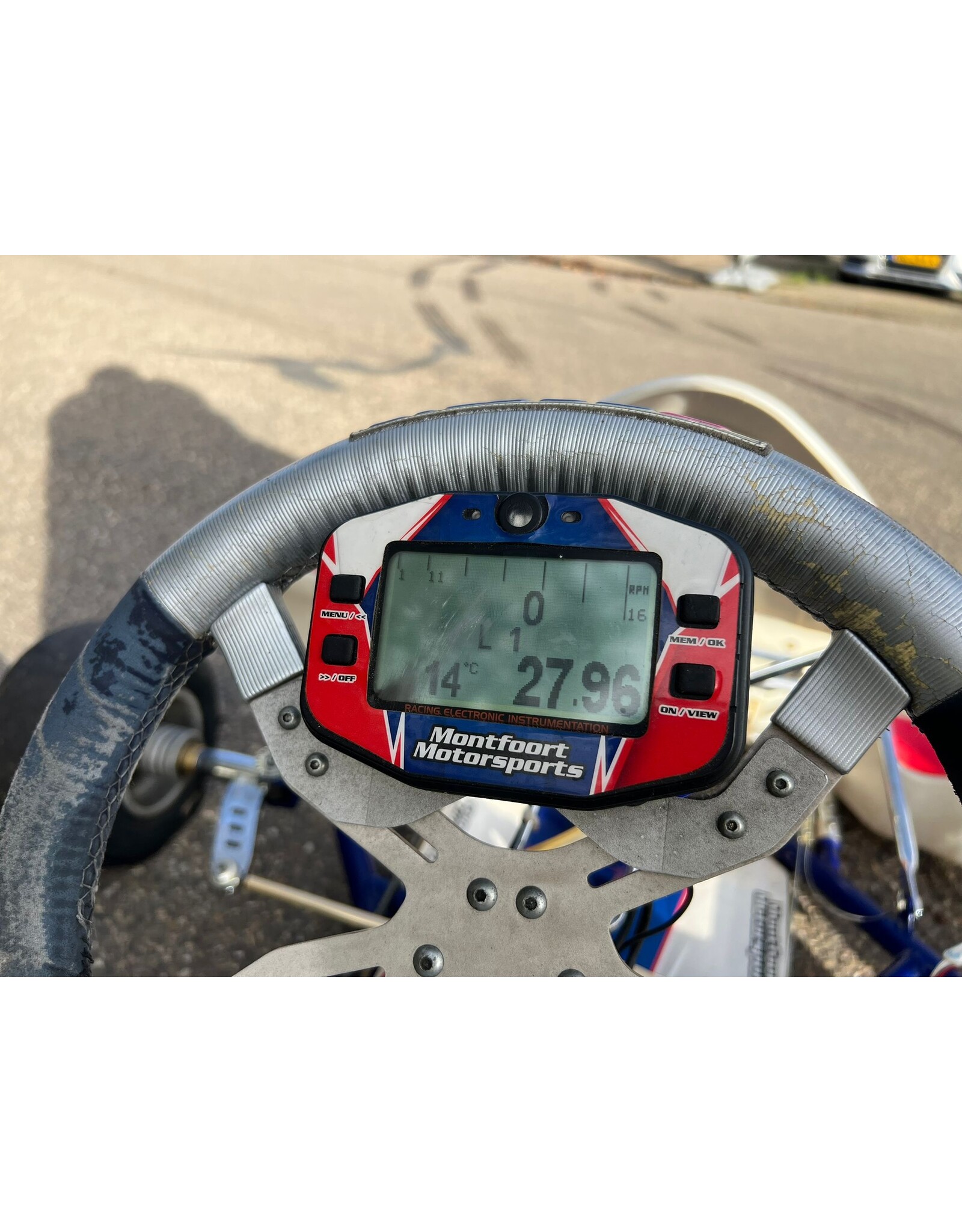 Gebruikt OTK Kosmic Met Rotax Senior EVO 1 en Mychron Laptimer