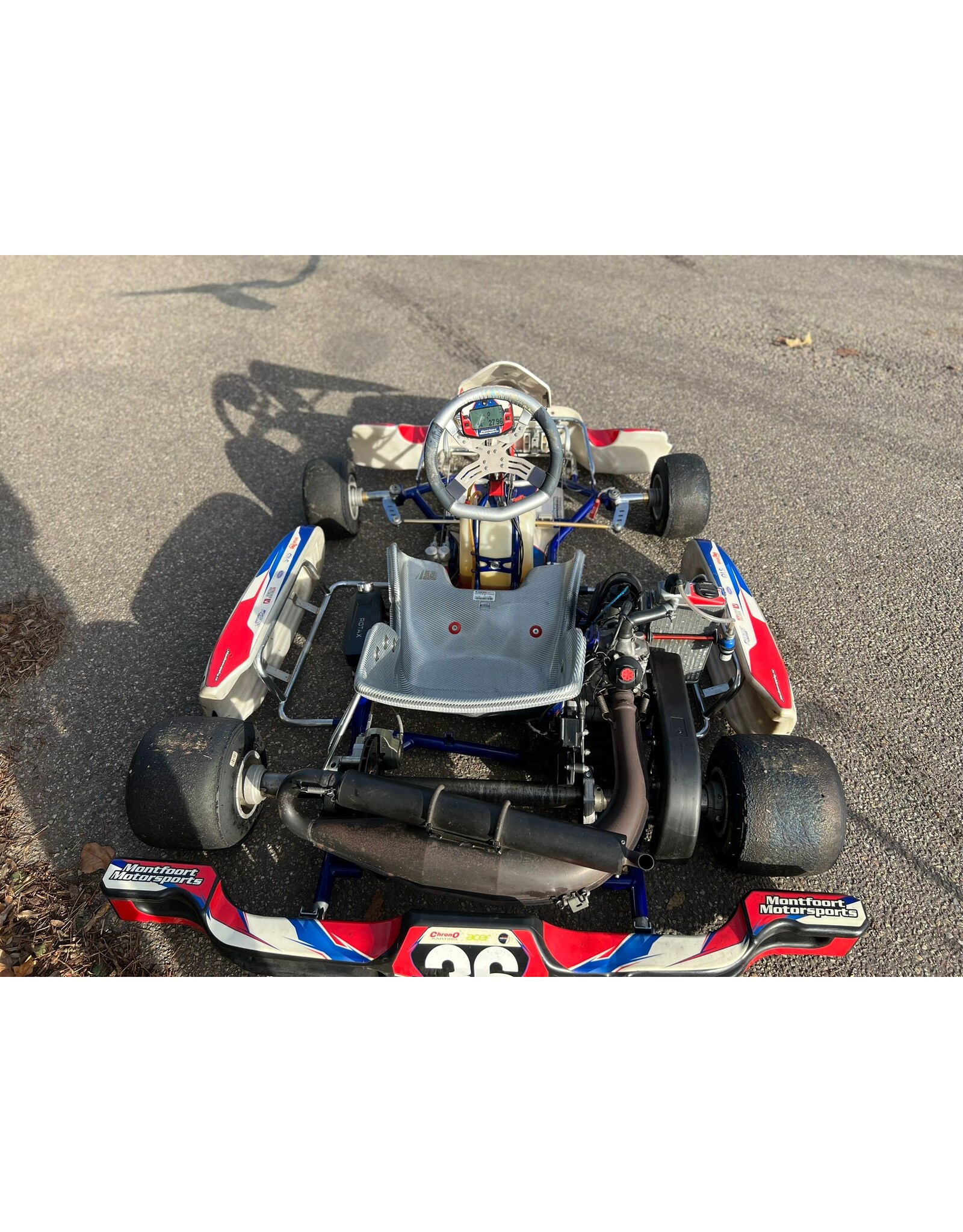 Gebruikt OTK Kosmic Met Rotax Senior EVO 1 en Mychron Laptimer