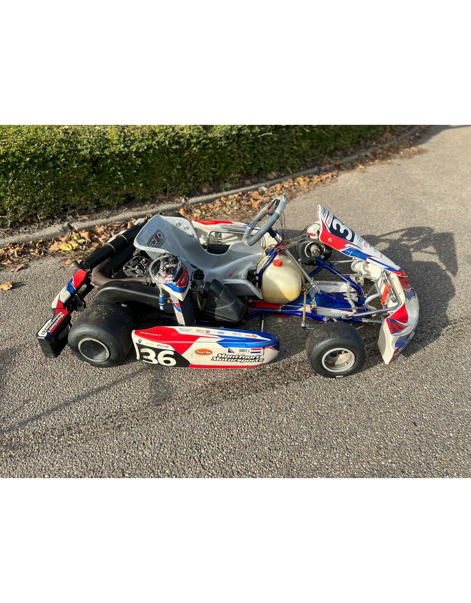 Gebruikt OTK Kosmic Met Rotax Senior EVO 1 en Mychron Laptimer