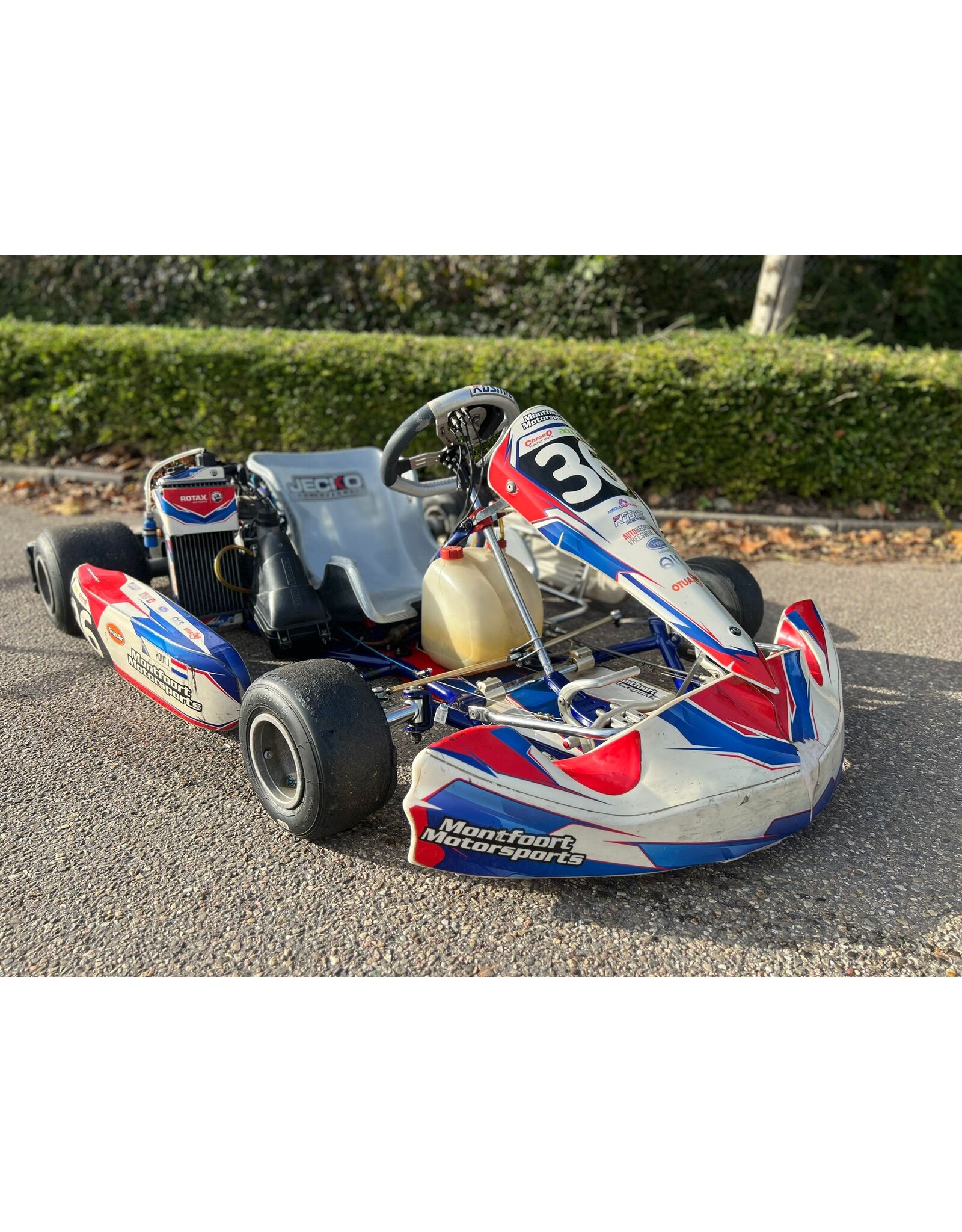 Gebruikt OTK Kosmic Met Rotax Senior EVO 1 en Mychron Laptimer