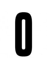 CRG CRG Race number sticker matt black (choose in menu)