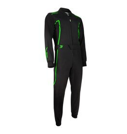 Speed Racewear Speed 2 lagen Overall RS2 Imola zwart / Groen
