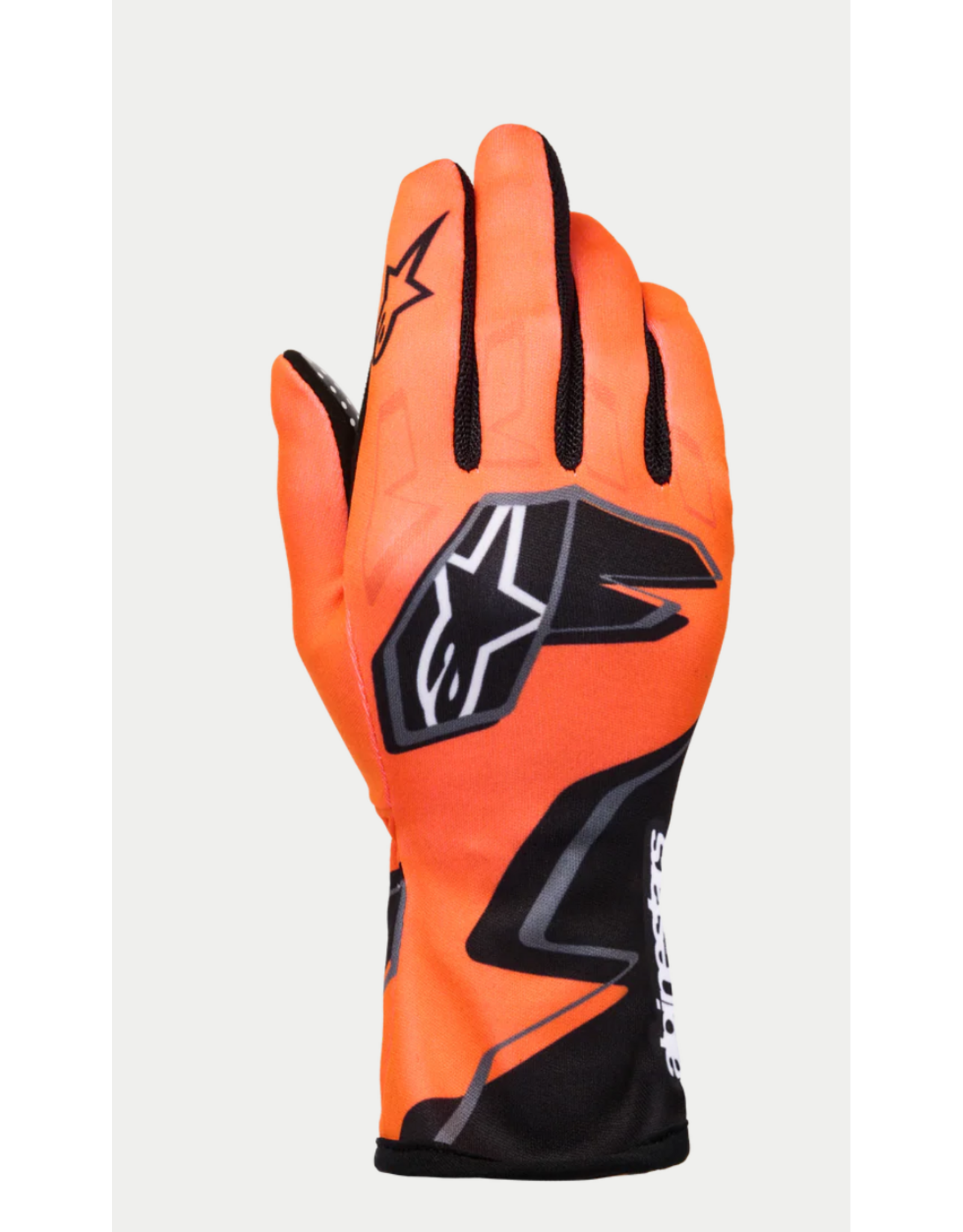Alpinestars Alpinestars Karthandschoen K-Race Graphic 1 Fluor Oranje Zwart / Wit