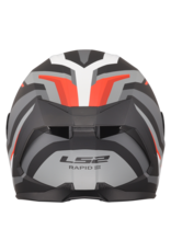 LS2 LS2 FF820 Rapid III Hyper Matt Zwart / Rood / Grijs